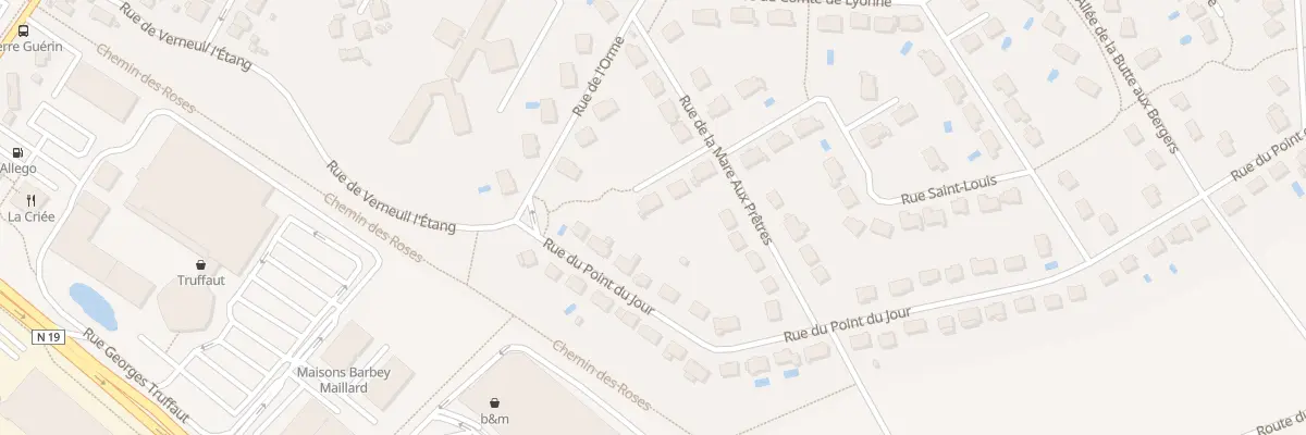 Plan du 14 Rue de la Mare aux Prêtres à Servon