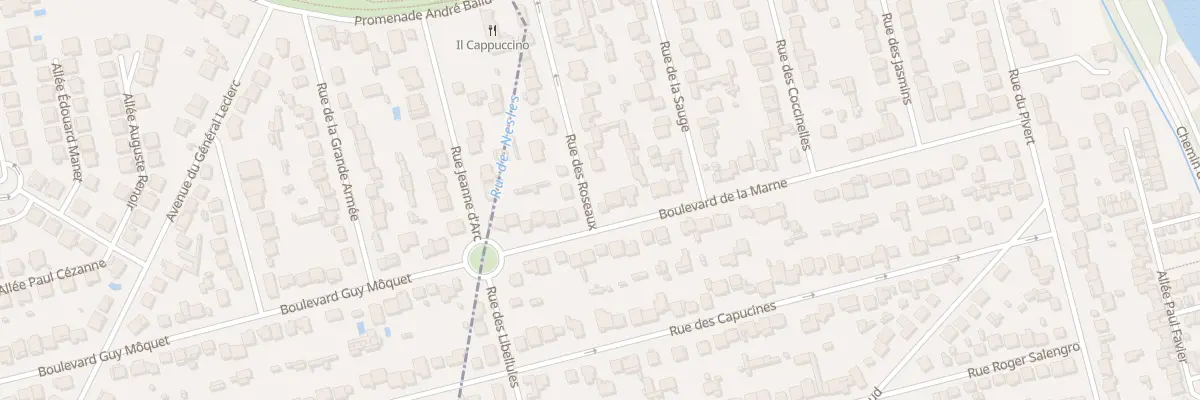 Plan du 52 Bd de la Marne à Champs-sur-Marne