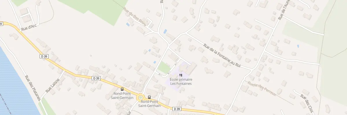 Plan du 8 Rue François Rolin à Boissise-la-Bertrand