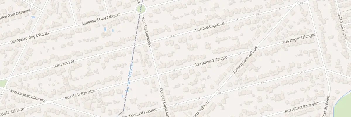 Plan du 44 Rue Roger Salengro à Champs-sur-Marne