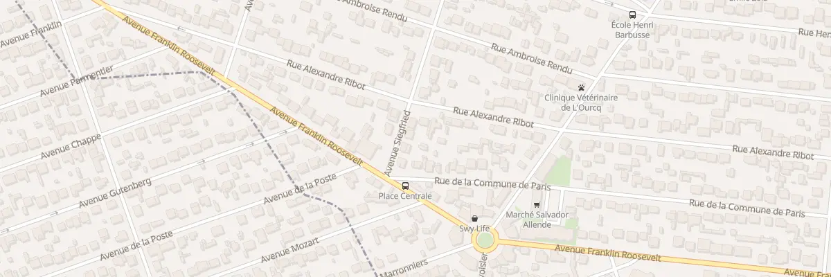 Plan du 8 Av Siegfried à Mitry-Mory