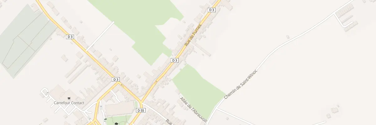 Plan du 28 Rue de Furnes à Hondschoote