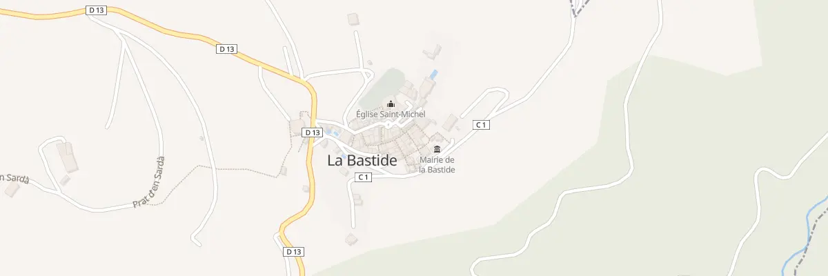 Plan du 5003F Le Village à La Bastide