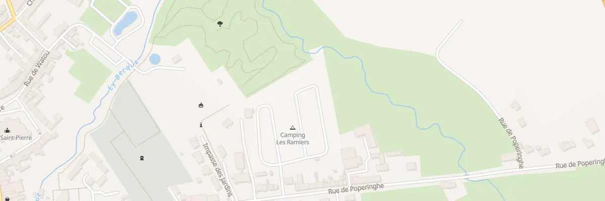 Plan du 9022 Rue de Poperinghe à Steenvoorde