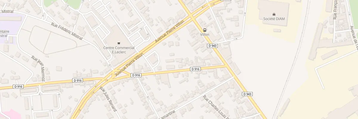 Plan du 20 Rue des Droits de L ’Homme à Montluçon