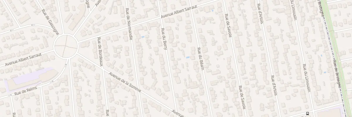 Plan du 85 Rue du Berry à Tremblay-en-France