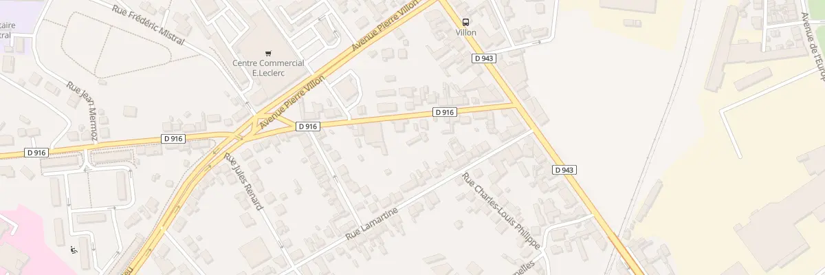 Plan du 23 Rue des Droits de L ’Homme à Montluçon