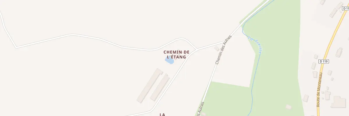 Plan du 652 Che de l’Etang à La Cour-Marigny