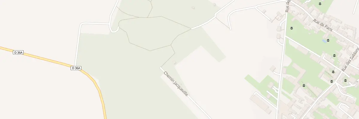 Plan du 5228A Che de Jacqueville à Larchant