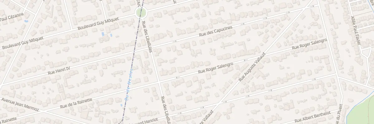 Plan du 40 Rue Roger Salengro à Champs-sur-Marne