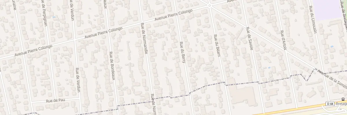Plan du 134 Rue du Berry à Tremblay-en-France