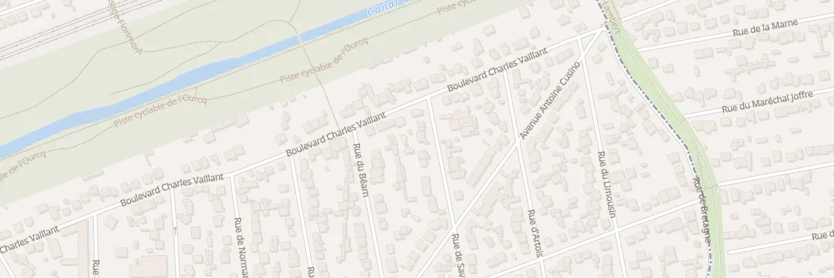 Plan du 6 Rue de Savoie à Tremblay-en-France