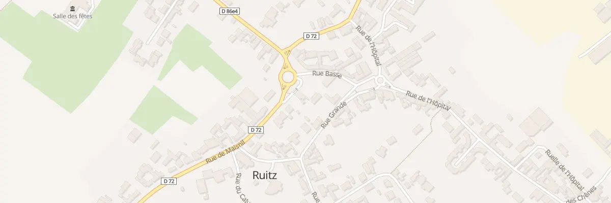 Plan du 1 Rue de Maisnil à Ruitz