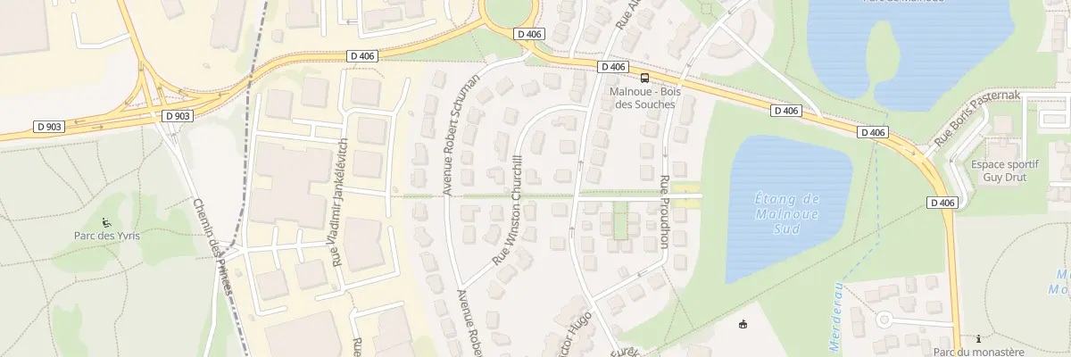 Plan du 7 Rue Winston Churchill à Émerainville