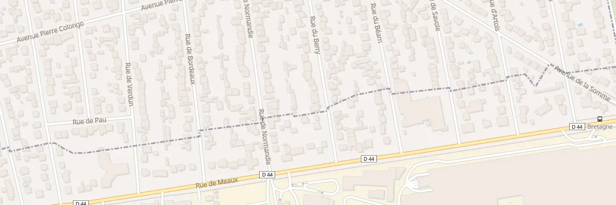 Plan du 148 Rue du Berry à Tremblay-en-France
