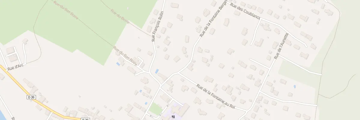 Plan du 3 Rue Fontaine Berger à Boissise-la-Bertrand