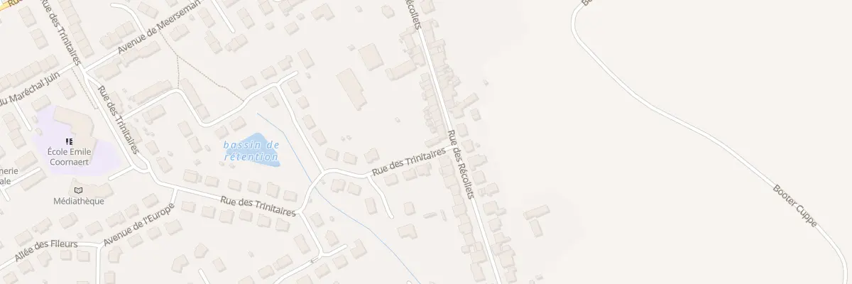 Plan du 62 Rue des Récollets à Hondschoote