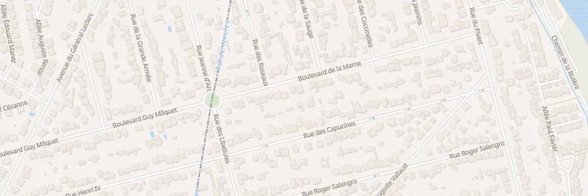 Plan du 47 Bd de la Marne à Champs-sur-Marne
