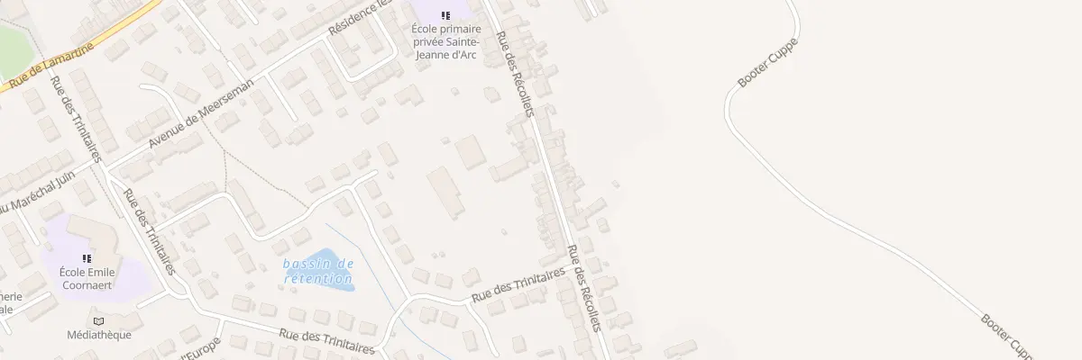 Plan du 46B Rue des Récollets à Hondschoote