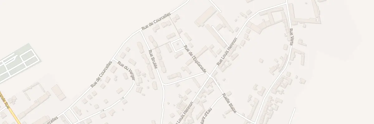 Plan du 15 Rue de l’Esplanade à Tricot