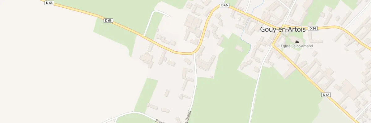 Plan du 19B Rue de Fosseux à Gouy-en-Artois