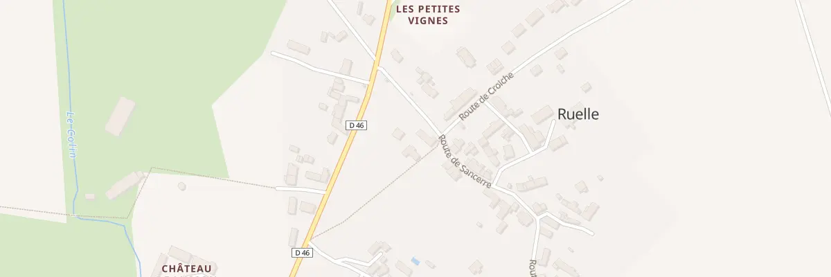 Plan du 55 Ruelle Village à Aubinges