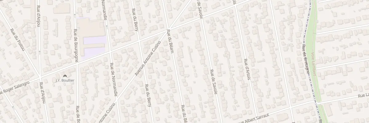 Plan du 45 Rue de Bearn à Tremblay-en-France