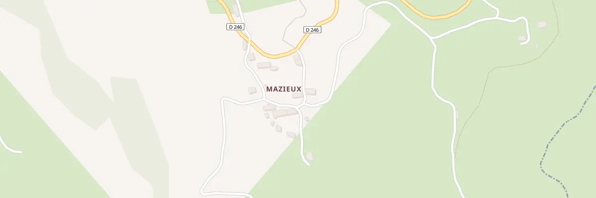 Plan du 11 Rue de Mazieux à Lascelle