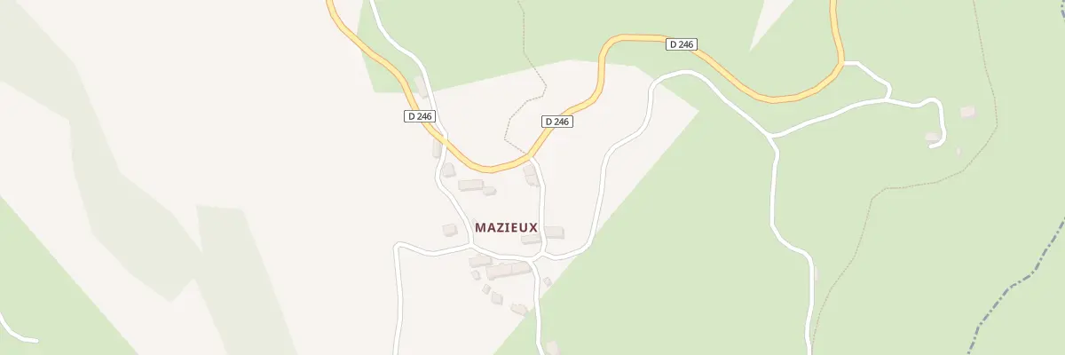 Plan du 13 Rue de Mazieux à Lascelle