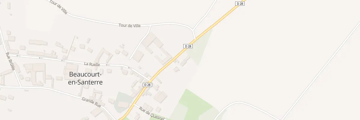 Plan du 24 Rue St Antoine à Beaucourt-en-Santerre
