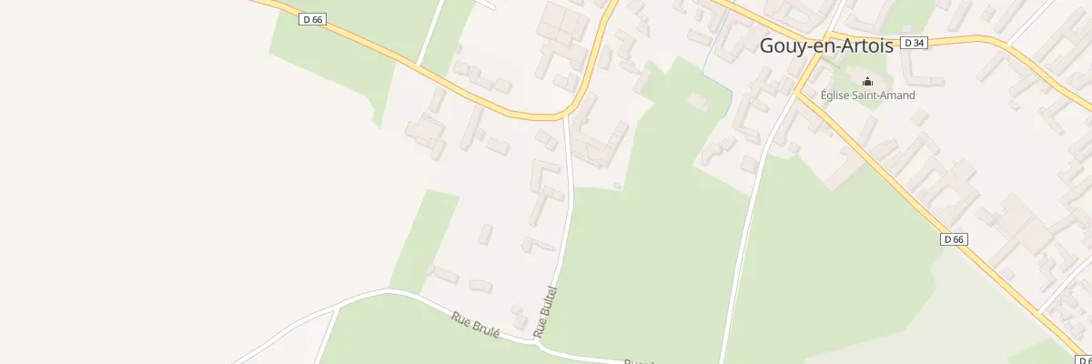 Plan du 2 Rue Bultel à Gouy-en-Artois