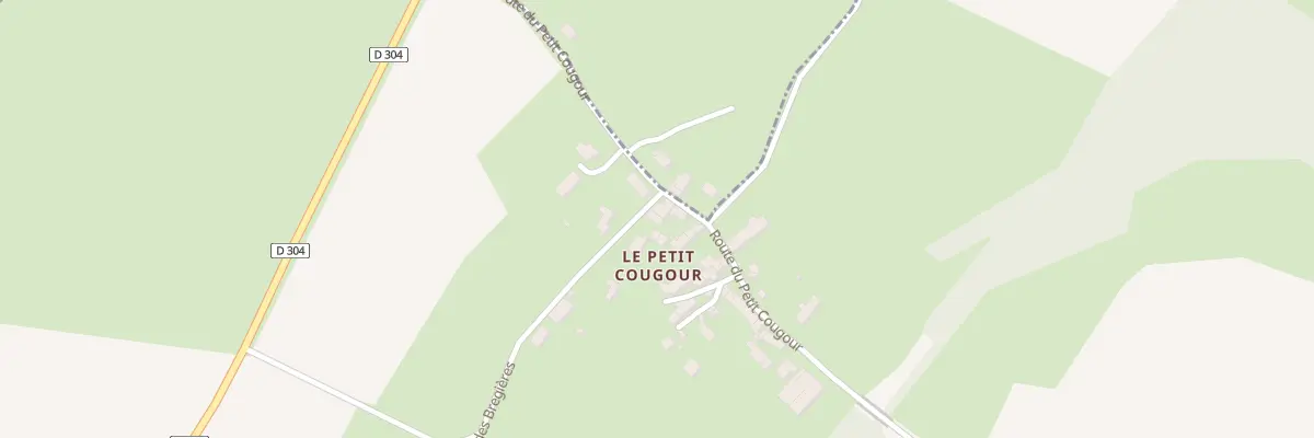 Plan du 1 Che des Bregières à Lignerolles