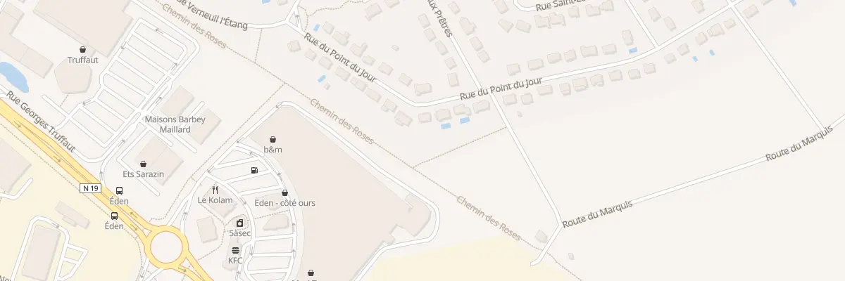 Plan du 18 Rue du Point du Jour à Servon