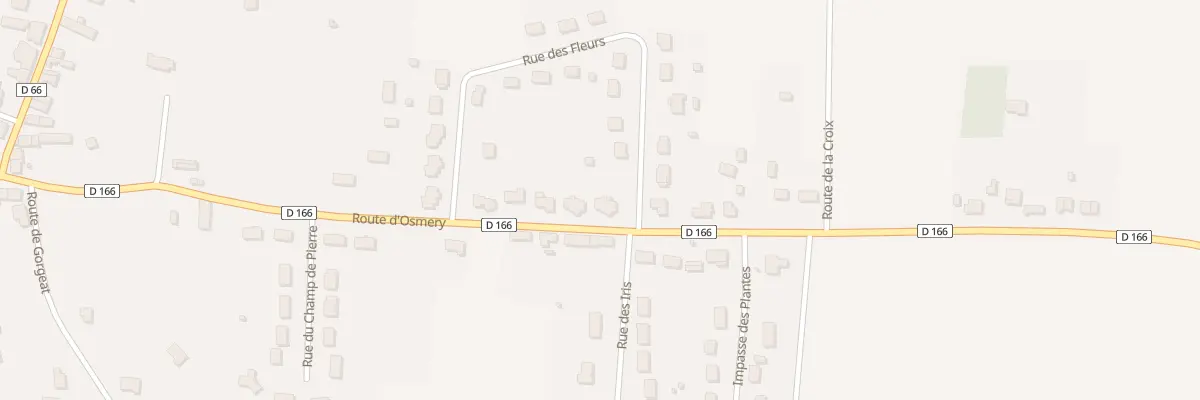 Plan du 27 Rte d’Osmery à Vornay