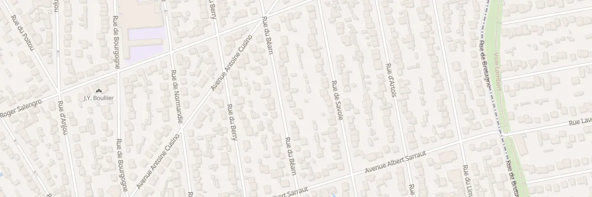 Plan du 55 Rue de Bearn à Tremblay-en-France