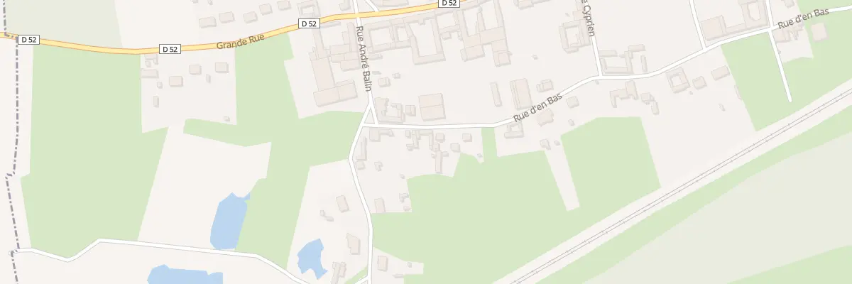 Plan du 8 Rue d’En Bas à Buire-sur-l’Ancre