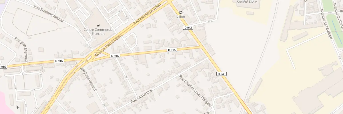 Plan du 15 Rue des Droits de L ’Homme à Montluçon