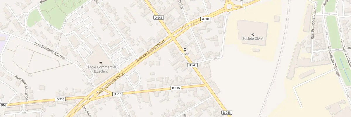 Plan du 53 Av Albert Thomas à Montluçon