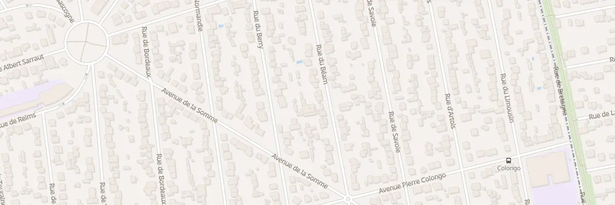 Plan du 102 Rue de Bearn à Tremblay-en-France