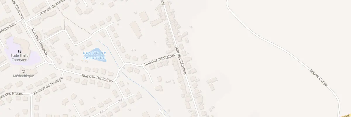 Plan du 64 Rue des Récollets à Hondschoote