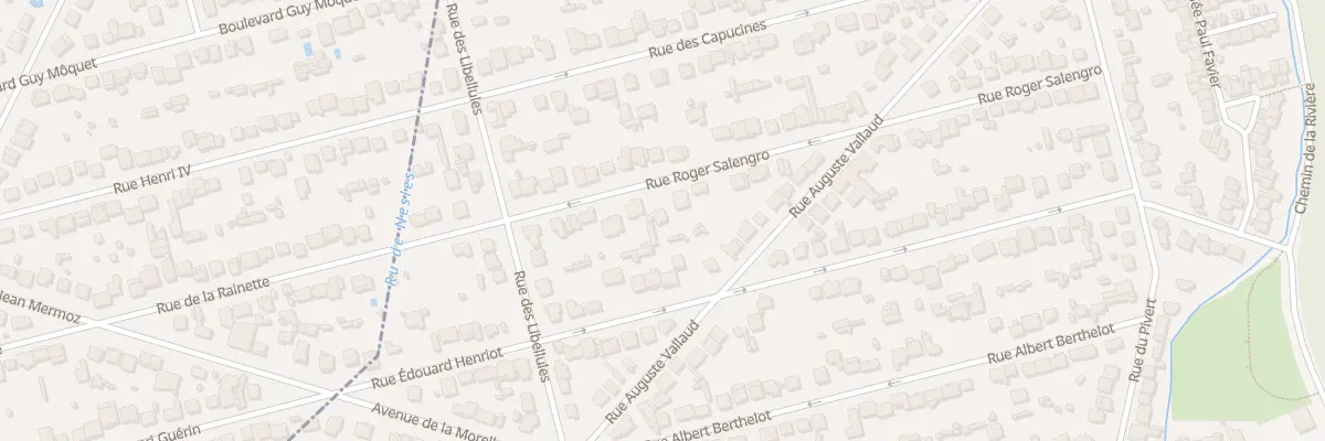 Plan du 39 Rue Roger Salengro à Champs-sur-Marne