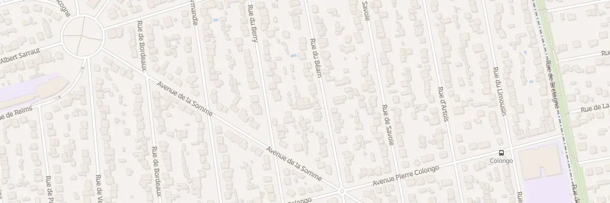 Plan du 104 Rue de Bearn à Tremblay-en-France