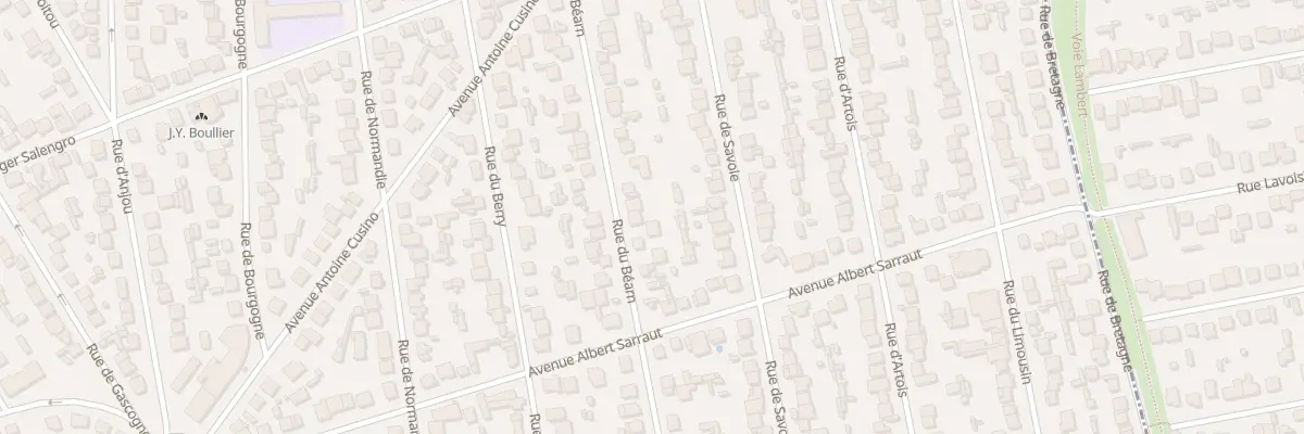 Plan du 67 Rue de Bearn à Tremblay-en-France