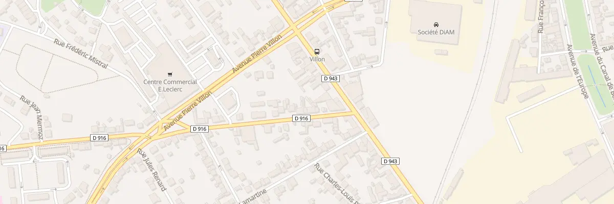 Plan du 10 Rue des Droits de L ’Homme à Montluçon