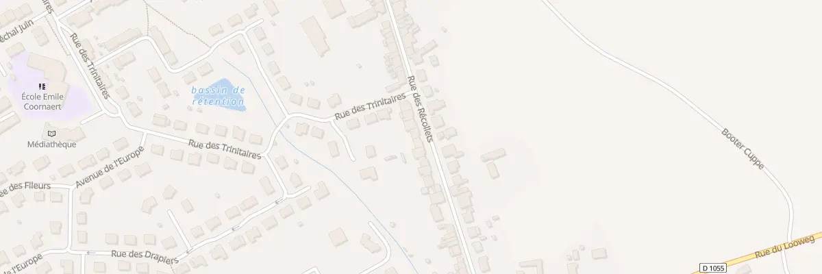 Plan du 70 Rue des Récollets à Hondschoote
