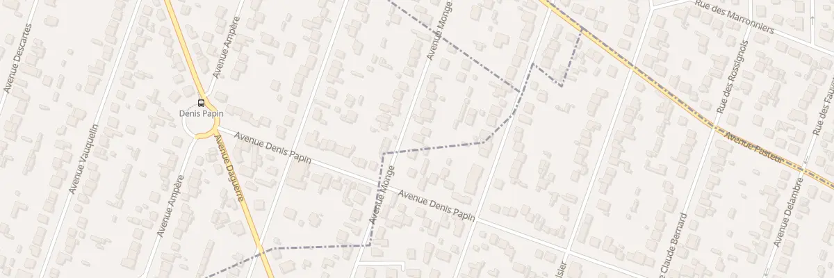 Plan du 78 Av Monge à Montfermeil