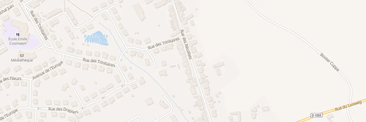 Plan du 72 Rue des Récollets à Hondschoote