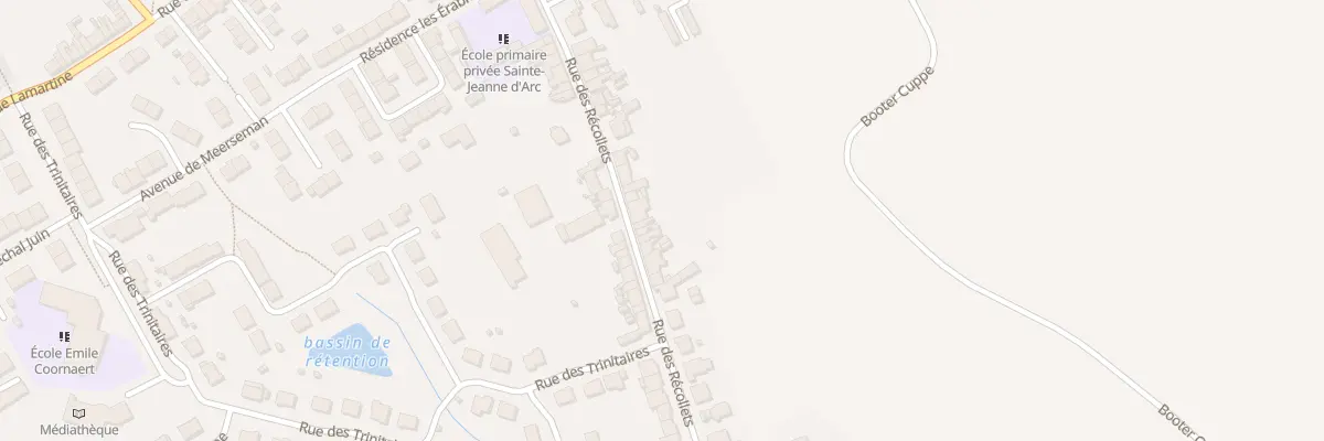 Plan du 57 Rue des Récollets à Hondschoote