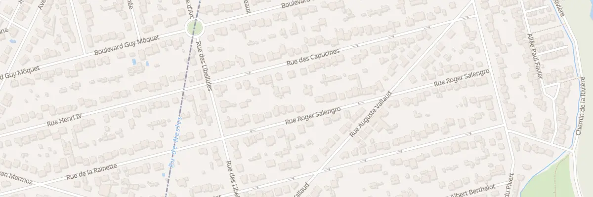 Plan du 34 Rue Roger Salengro à Champs-sur-Marne