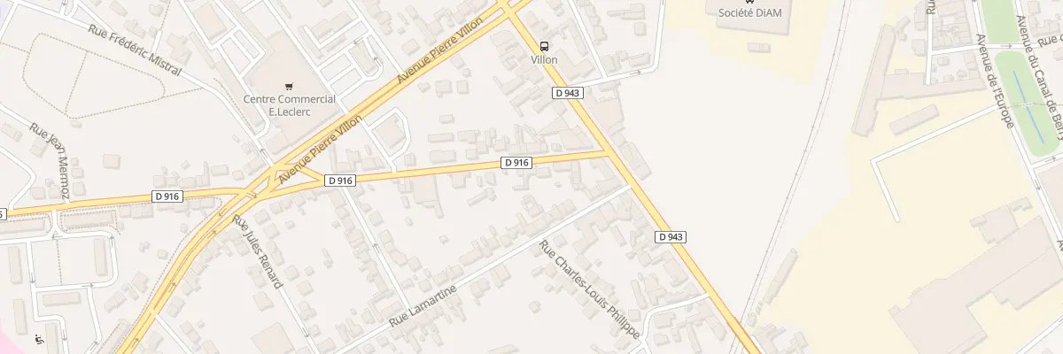 Plan du 13 Rue des Droits de L ’Homme à Montluçon